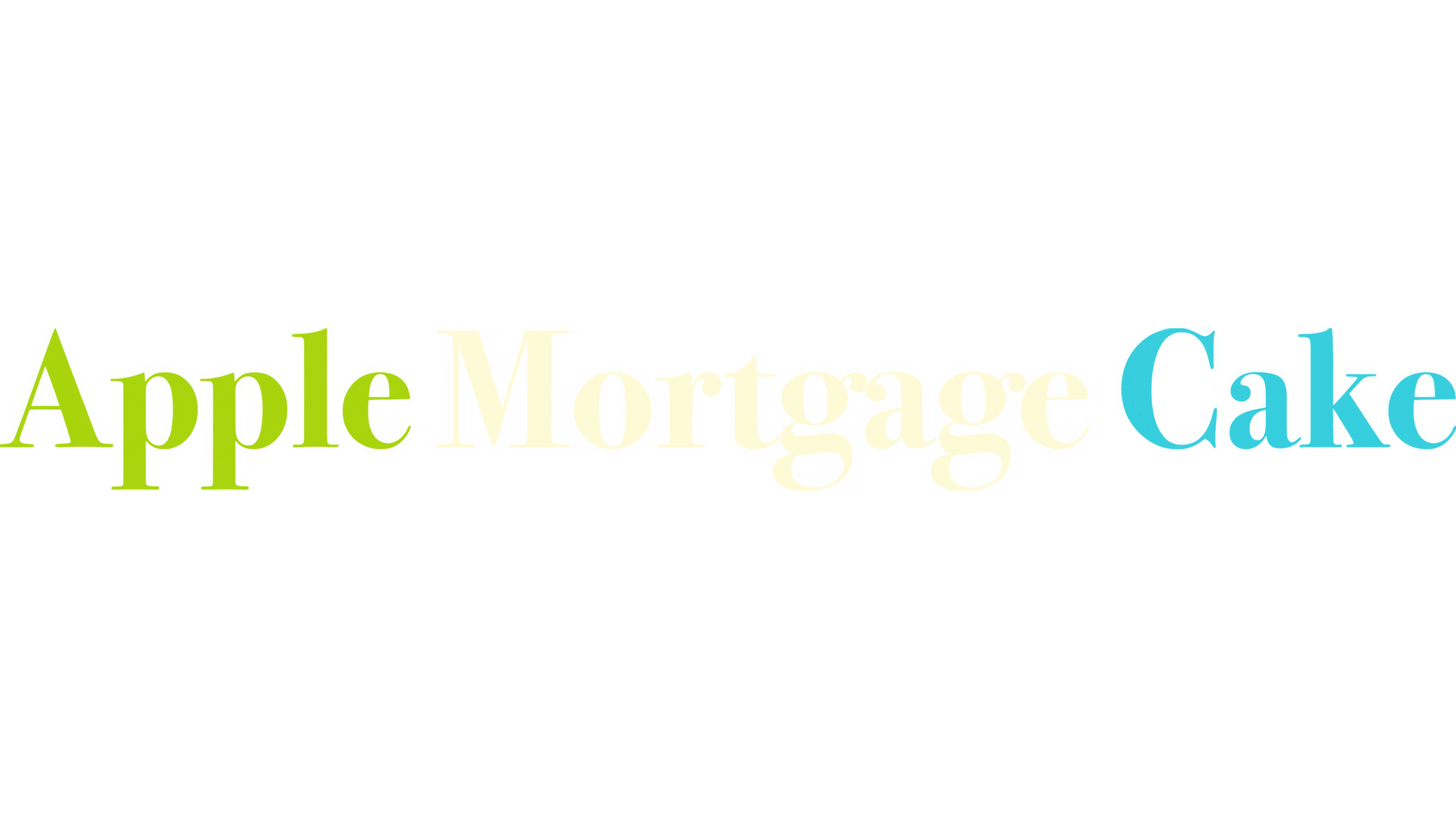 Apple Mortgage Cake